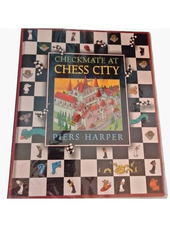 Candlewick Press Other - Checkmate At Chess City Piers Harper Hardcover Book 2000